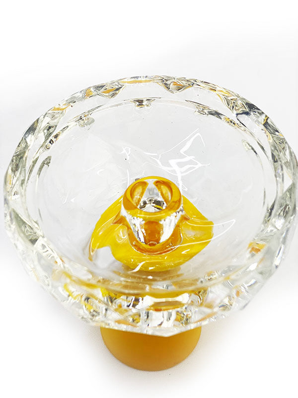 Yellow Crystal Funnel Head